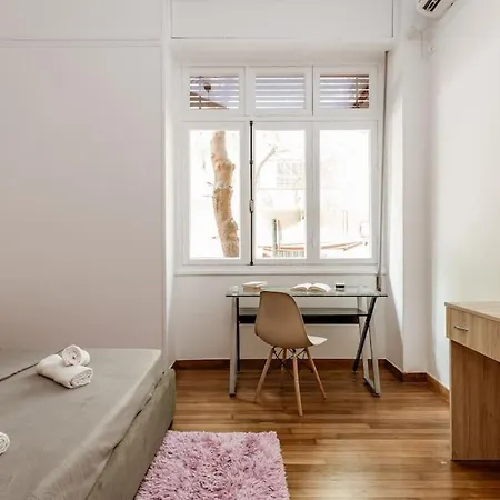 Modern And Cozy Apartment In The Heart Of Athene Buitenkant foto